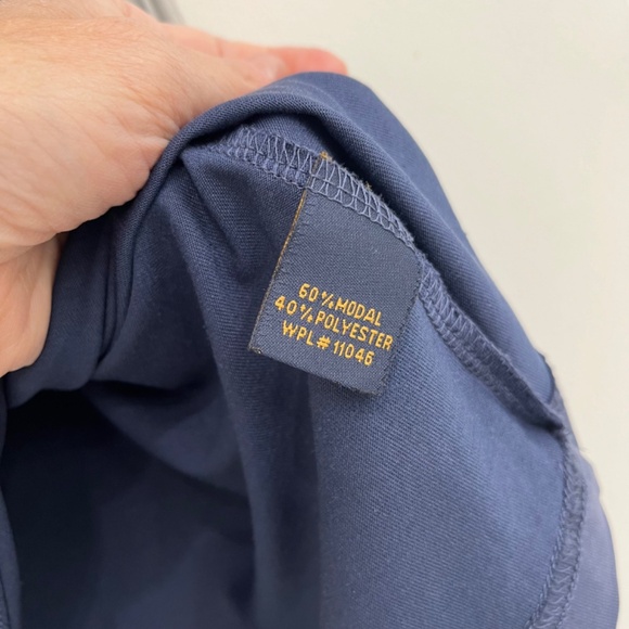 VTG 1946 Navy Blue Polo Shirt - Mens XL - Picture 4 of 5